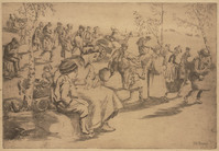 KG 1991 006
          <br/>
          Vlaamse vluchtelingen
          <br/>
          <em>Pieneman, Johanna Hendrika (1889-1986)</em>